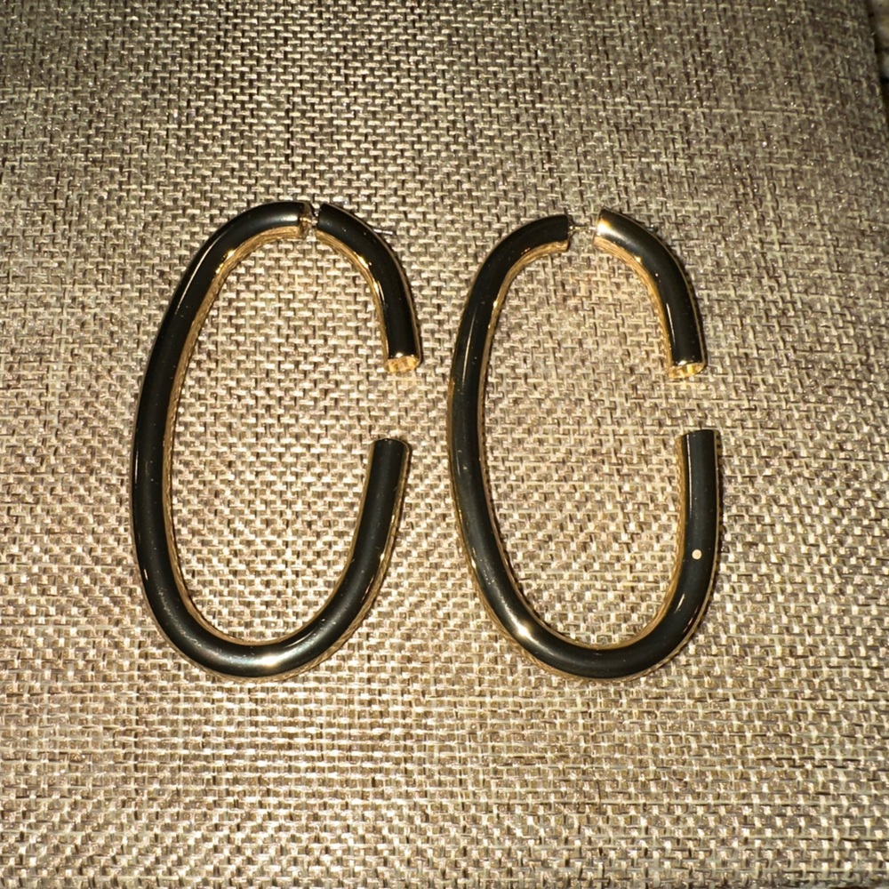 Gold and silver hoops - Picture 3 of 4